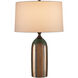 Cuprum 26 inch 150 watt Dark Green/Copper Table Lamp Portable Light