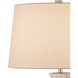 Seguso 28 inch 150.00 watt Natural/Black/Brass Table Lamp Portable Light