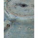 Catania 23 inch 60.00 watt Antique Blue Drip Table Lamp Portable Light