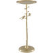 Piaf 10.25 inch Gold Drinks Table