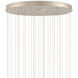 Regatta 36 Light 35 inch Silver Multi-Drop Pendant Ceiling Light