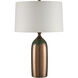 Cuprum 26 inch 150 watt Dark Green/Copper Table Lamp Portable Light