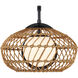 Carriage 1 Light 12 inch Black Outdoor Wall Sconce