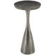 Ishaan 24 X 13 inch Black Nickel Accent Table