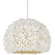 Virtu 7 Light 13 inch Natural/Silver Multi-Drop Pendant Ceiling Light