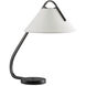 Frey 22.75 inch 40 watt Satin Black Desk Lamp Portable Light, Barry Goralnick Collection