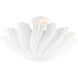 Hadley 3 Light 22.5 inch Gesso White Semi-Flush Mount Ceiling Light