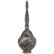 Marbleized Marbleized Brown Turret Box, Tall