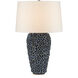 Milos 29.5 inch 150 watt Blue Table Lamp Portable Light