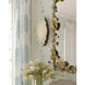 Vinna 39 X 28 inch Antique Brass Mirror