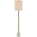 Felix 39.75 inch 100 watt Natural/Antique Brass Table Lamp Portable Light