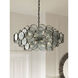 Galahad 8 Light 33.5 inch Bronze Chandelier Ceiling Light, Small