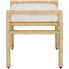 Olisa 18.5 inch Natural Ottoman