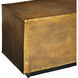 Jahnu Antique Brass Bench