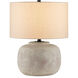 Beton 20 inch 150 watt Antique Earth Table Lamp Portable Light