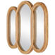 Triboa 50.25 X 36 inch Arurog and Khaki with Mirror Mirror