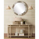 Basket 25.75 inch 40 watt Gesso White Swing-Arm Wall Sconce Wall Light