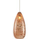 Rame 30 Light 54 inch Copper/Silver/Painted Silver Multi-Drop Pendant Ceiling Light