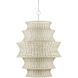 Phebe 9 Light 32 inch Vanilla Chandelier Ceiling Light, Large