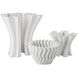 Godet 10.5 X 7.5 inch Twist Vase