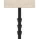Lohn 29.5 inch 150 watt Mol&eacute; Black Table Lamp Portable Light