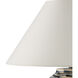 Minnows 15.5 inch 60 watt Navy Blue/Beige Table Lamp Portable Light