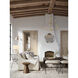Nottaway 9 Light 44.25 inch Contemporary Gold Leaf/Contemporary Gold Chandelier Ceiling Light