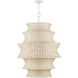 Phebe 9 Light 32 inch Vanilla Chandelier Ceiling Light, Large