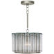 Bevilacqua 1 Light 13.25 inch Silver Leaf Pendant Ceiling Light