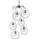 Moorsgate 6 Light 36 inch Blacksmith/Old Brass Pendant Ceiling Light