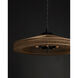 Maldives 5 Light 36 inch Satin Black Chandelier Ceiling Light