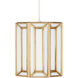 Daze 15 Light 24.5 inch Antique Brass/White/Painted Silver Multi-Drop Pendant Ceiling Light