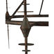 Anselm 6 Light 39.5 inch Verde Bronze/Contemporary Gold Chandelier Ceiling Light