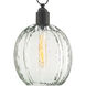 Aquaterra 1 Light 10 inch Old Iron Pendant Ceiling Light