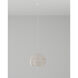 Octavia 1 Light 19 inch Whitewash Pendant Ceiling Light