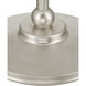 Forget-Me-Not 66 inch 100.00 watt Clear/Silver Leaf Floor Lamp Portable Light