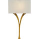 Choisy 1 Light 17 inch Antique Gold Leaf Wall Sconce Wall Light