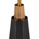 Gieves 64.5 inch 150.00 watt Black/Bronze/Antique Brass Floor Lamp Portable Light