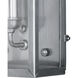 Royster 1 Light 13.75 inch Antique Silver/Clear Outdoor Wall Sconce
