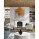Saisei 5 Light 45 inch Khaki/Natural Rattan Chandelier Ceiling Light