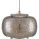 Pepper 3 Light 11.75 inch Painted Silver/Nickel Multi-Drop Pendant Ceiling Light