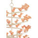 Adarna 3 Light 29.5 inch Flaxen Chandelier Ceiling Light