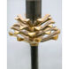 Pinegrove 30 inch 100 watt Antique Brass/Black Table Lamp Portable Light