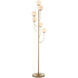 Farnsworth 72 inch 25 watt Brass Floor Lamp Portable Light