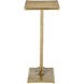 Beau Monde 24 X 15.75 inch Gold and Green C Table