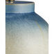 Dawning 23 inch 150.00 watt Yellow/Blue Table Lamp Portable Light