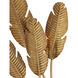 Tropical 4 Light 19.5 inch Vintage Brass Wall Sconce Wall Light