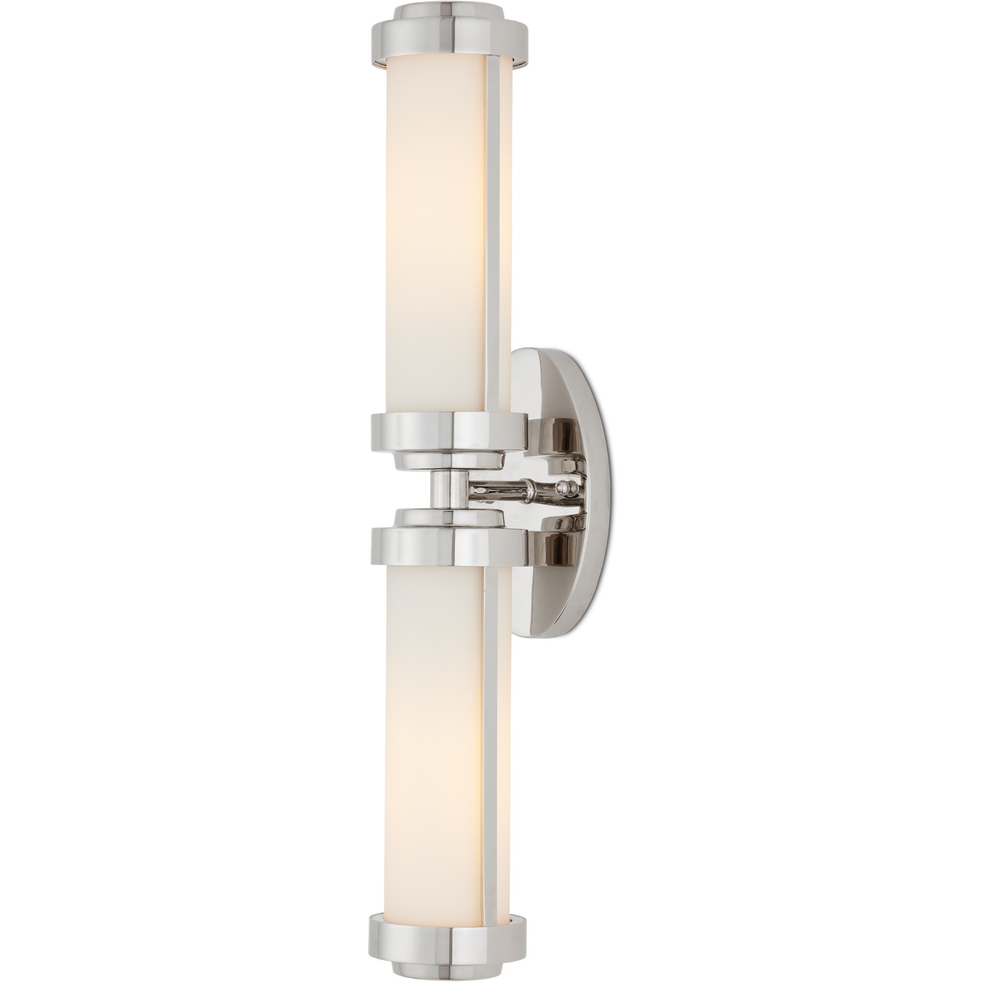 Bowland 2 Light 4.25 inch Polished Nickel Bath Wall Sconce Wall Light