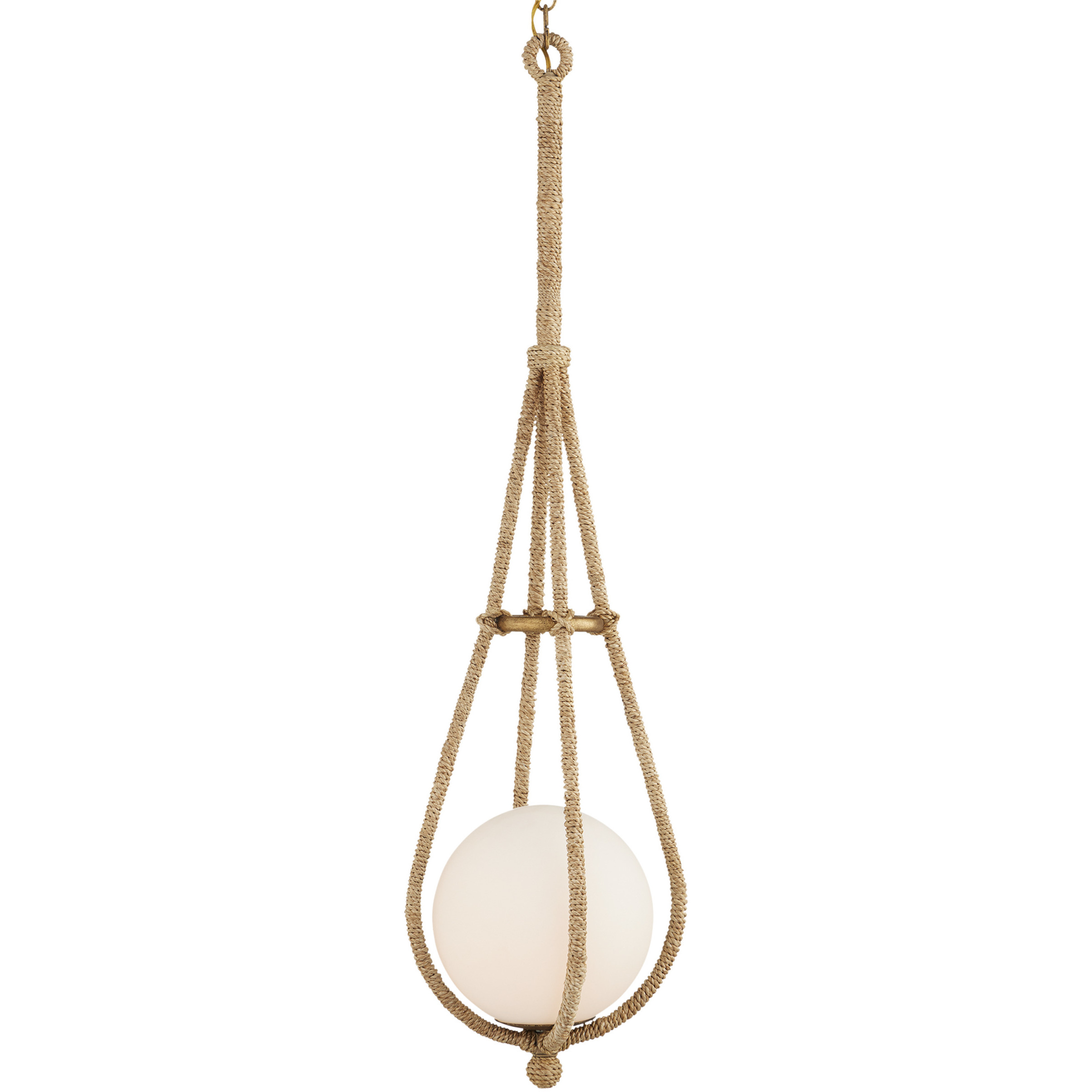 Passageway 1 Light 7.5 inch Dorado Gold Pendant Ceiling Light