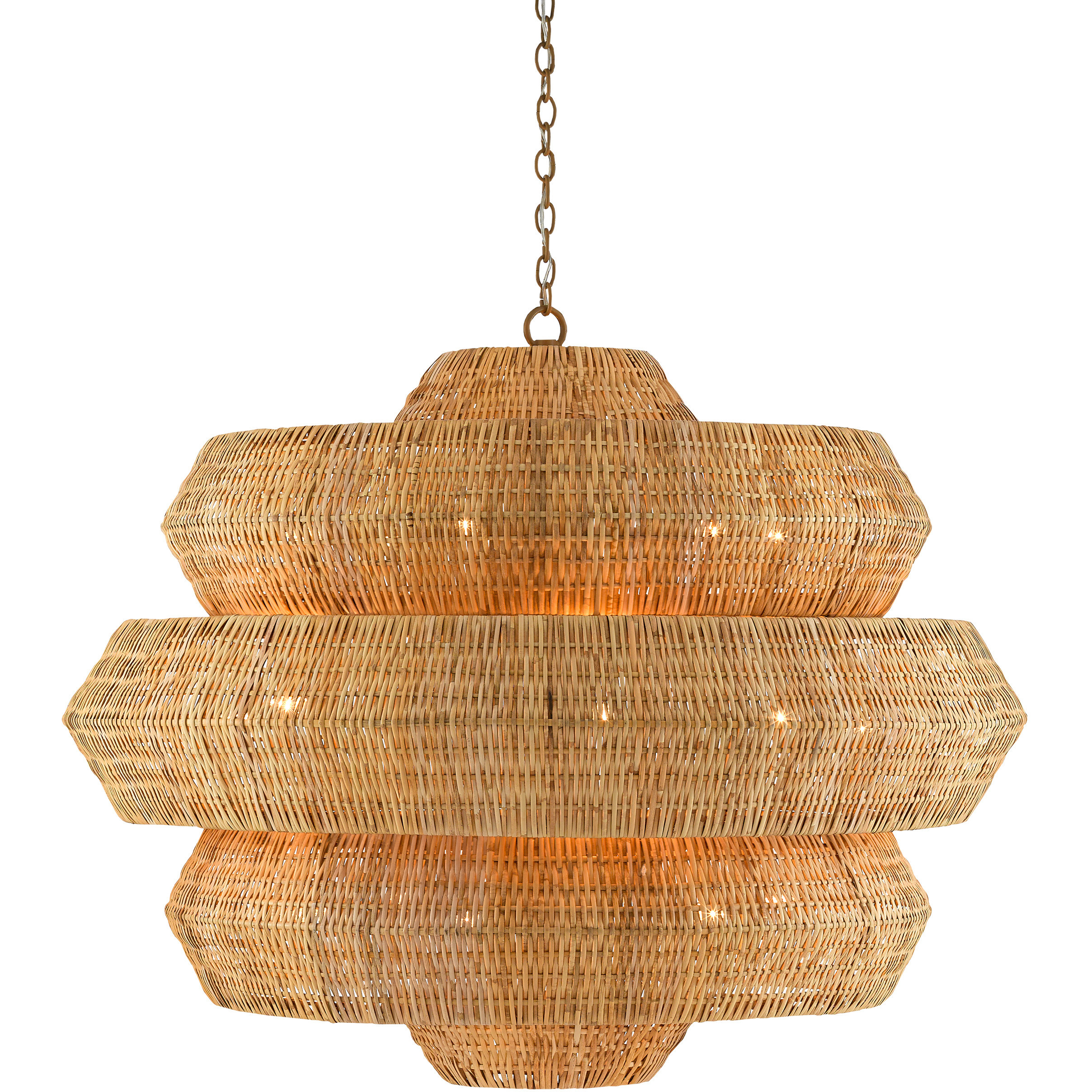 Antibes 18 Light 48 inch Khaki Chandelier Ceiling Light, Grande